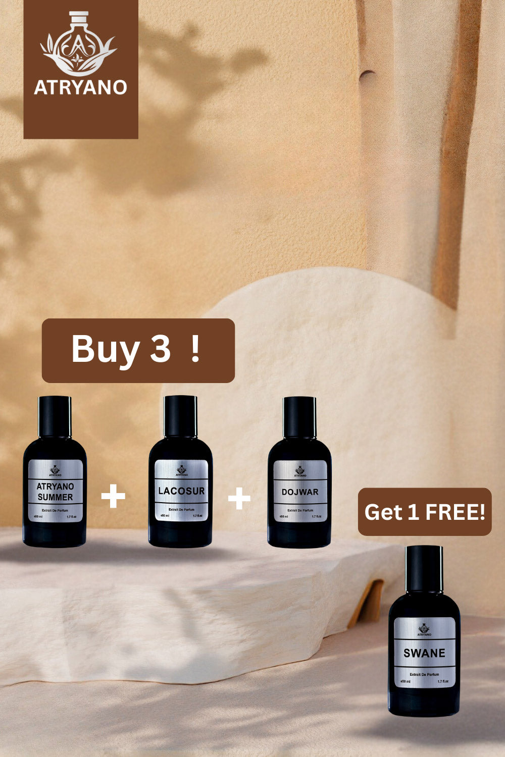 Buy 3 • Get 1 FREE!